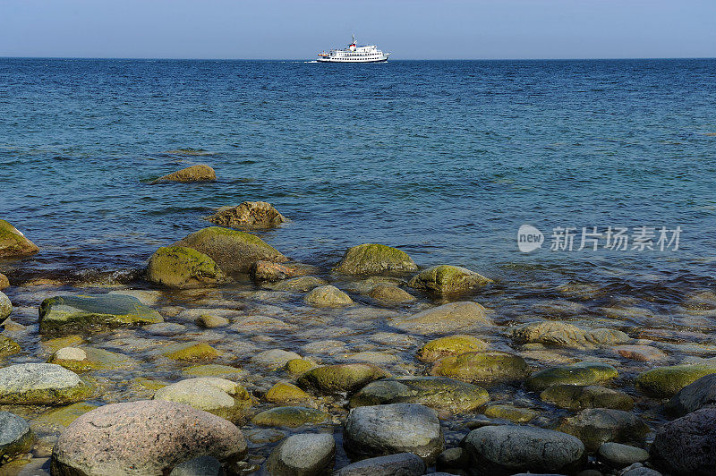 德国R ?gen波罗的海夏季海岸景色